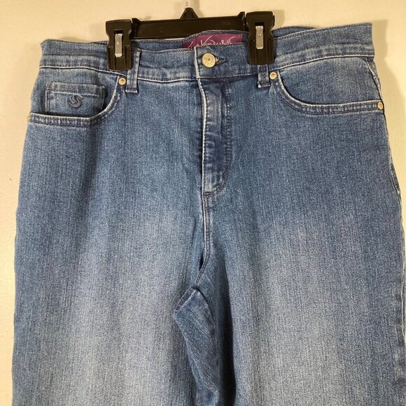 Womens Gloria Vanderbilt Amanda Straight Leg Jeans 10 - Picture 3 of 8